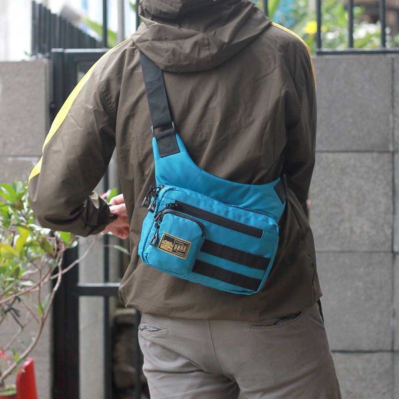 New Arrival - Tas waistbag pria slingbag salempang distro premium bahan cordura original terbaru COD