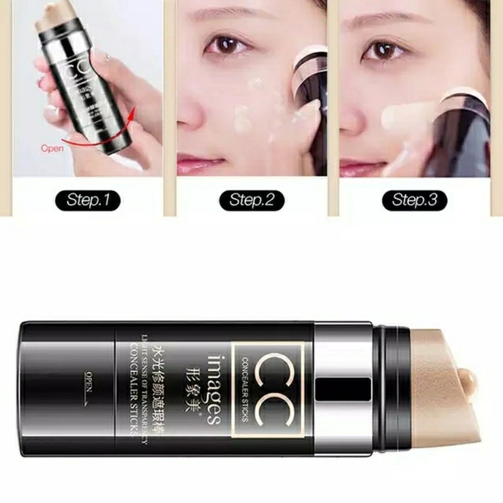 Beauty Jaya - Images CC Cream Concealer Melembabkan &amp; Memutihkan Wajah Air Cushion CC Stick