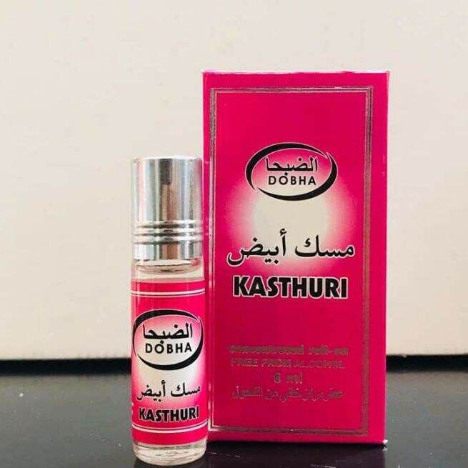 KASTHURI Parfum DOBHA Kemasan 6ml Minyak Wangi Roll On Non Alkohol