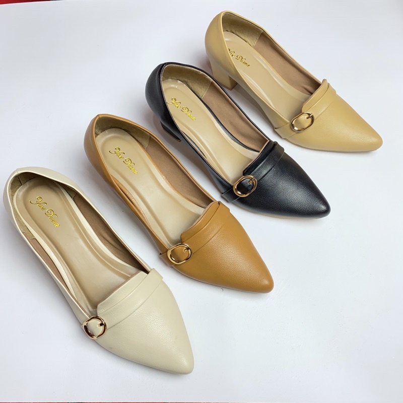 SEPATU KERJA WANITA  BL 04 HEELS 5 CM ( PREMIUM )