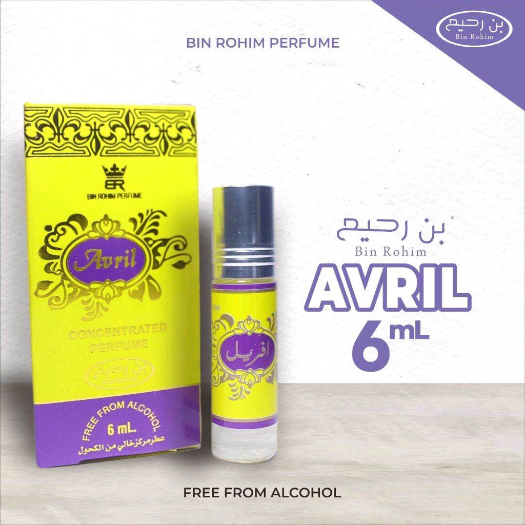 Parfum AVRIL Minyak Wangi Roll Kemasan 6ml Non Alkohol