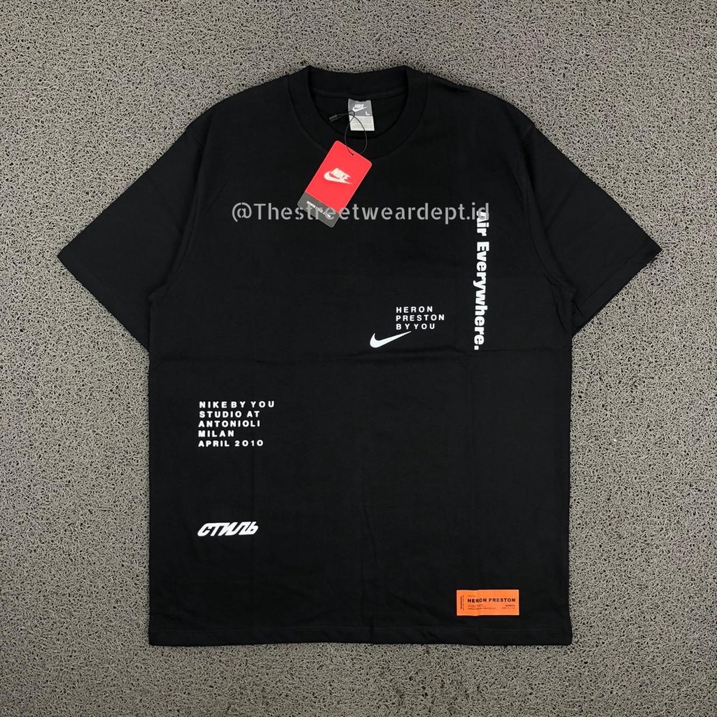Kaos T Shirt Tee Nike Heron Preston Apr 2019