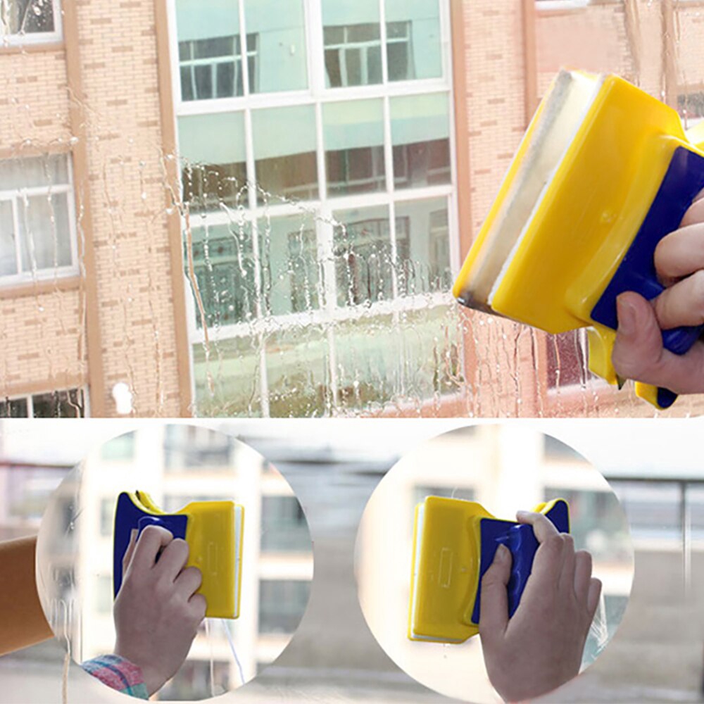 Pembersih Kaca Magnet Glass Cleaner Pembersih Kaca Rumah Villa Apartemen Pembersih Kaca Luar Dalam