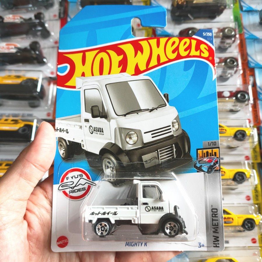 Hot Wheels Hotwheels Mighty K Asada Putih White Lot A 2022