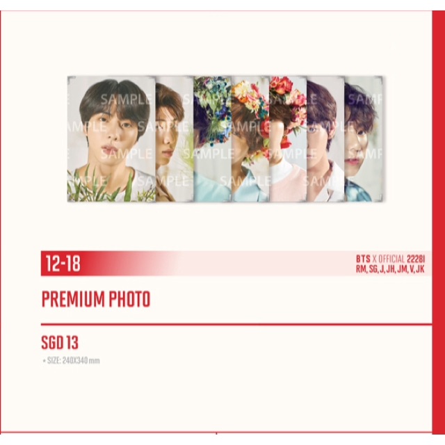 Premium photo bts ly tour