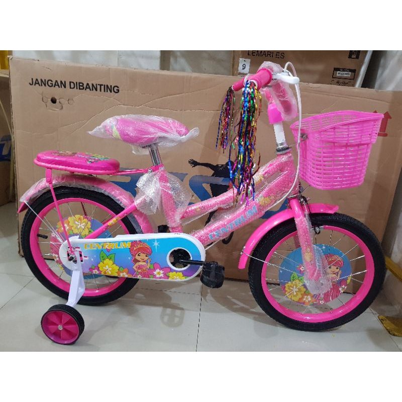 Sepeda Anak Sepeda Mini 16 inch CENTRUM ( Warna Pink )