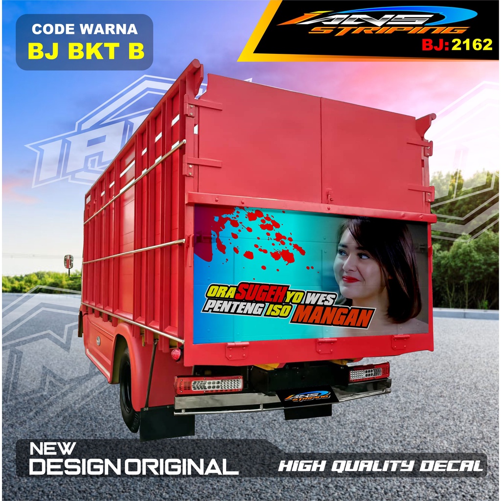 VARIASI STIKER BAK BELAKANG TRUK CANTER / STIKER BELAKANG TRUK RAGASA,UMPLUNG / STIKER BAK BELAKANG TRUK DINA,FUSO