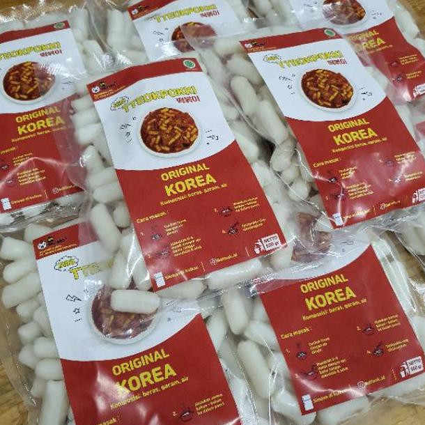 

New GunsDapur TTEOKPOKKI KOREAN FOOD 500g tteokbokki / tokpoki