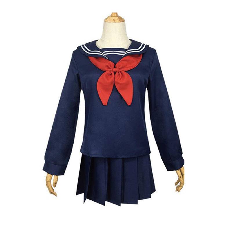 【Wetrose】My Hero Academia Toga Himiko Cosplay Suit JK Costume Full Set Kostum Wanita Seifuku Sailor