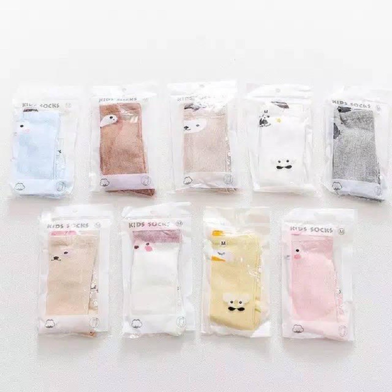 1234OS - ✅ COD Kaos Kaki Panjang Karakter Lucu Hewan Anak Bayi Motif Unik Baby Socks Kids Import