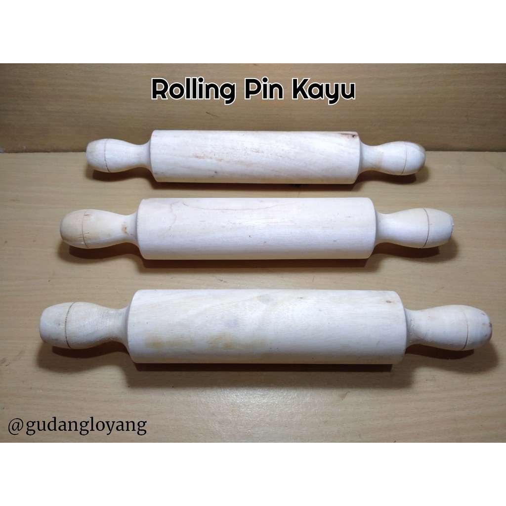 Rolling Pin Kayu Penggiling Adonan