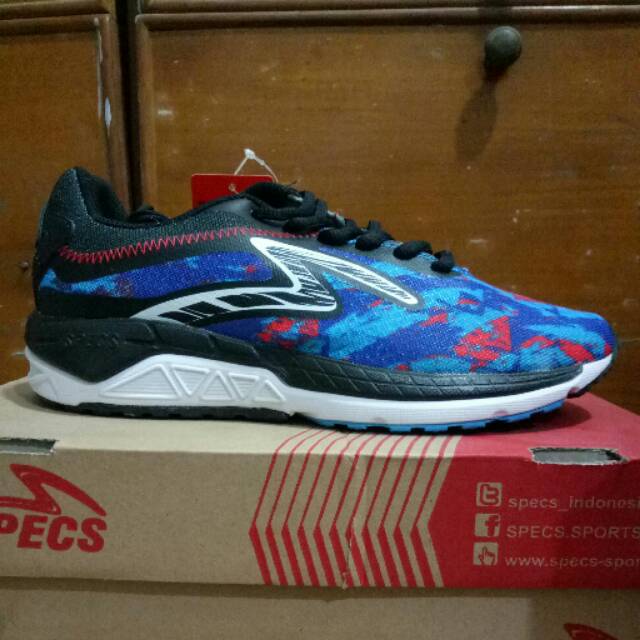 Sepatu running specs dual stamina cirrus blue