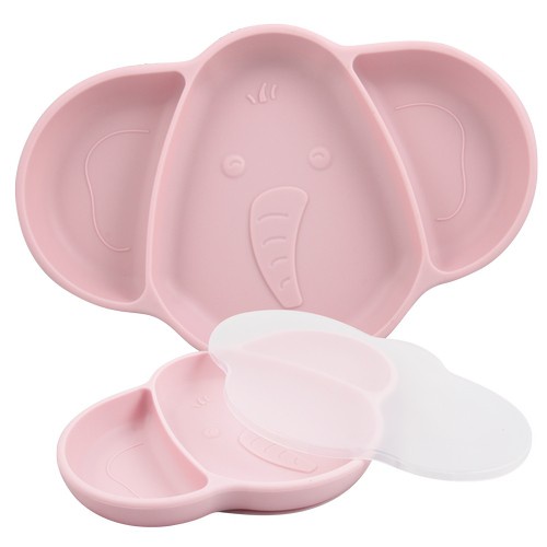 Babyqlo Silicone Elephant Placemat BQ-PL8007 - Piring Makan Bayi