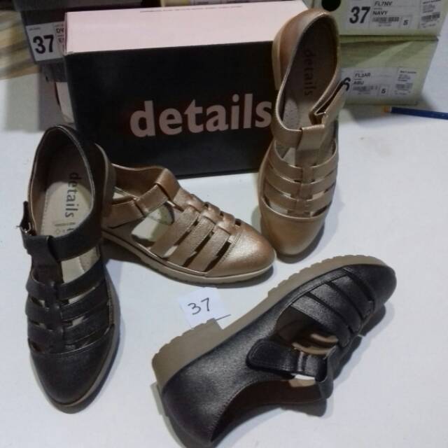 37 BK481 flat shoes details sepatu wanita branded matahari