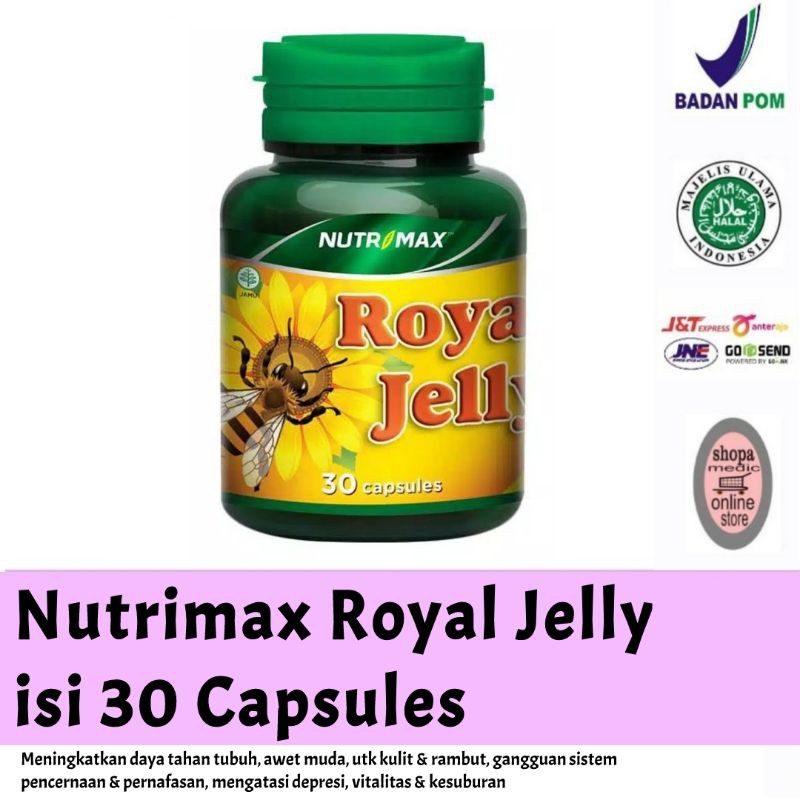 NUTRIMAX ROYAL JELLY 30 KAPSUL