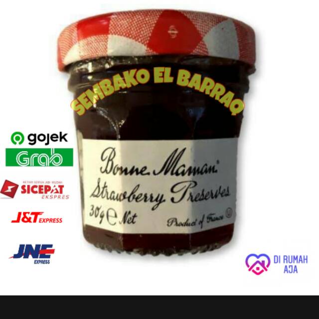 

Bonne Maman Strawberry/Selai Roti 370gr