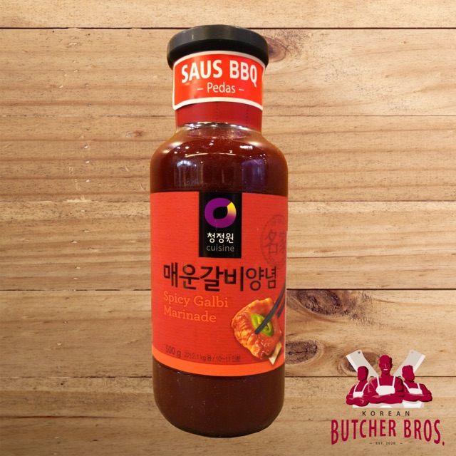 SPICY GALBI - 500 gr Spicy Galbi Marinade Saus BBQ Daesang