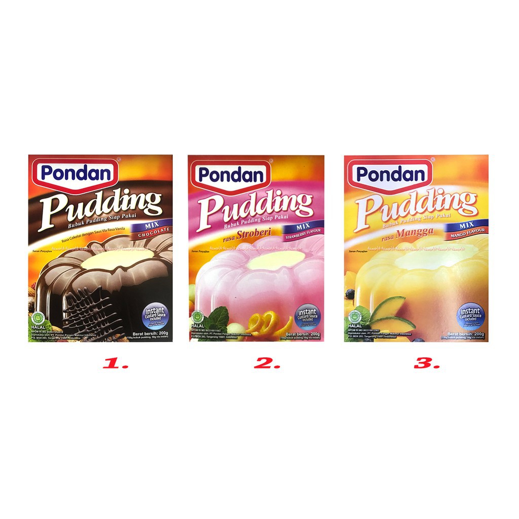 Pondan Pudding 200gr