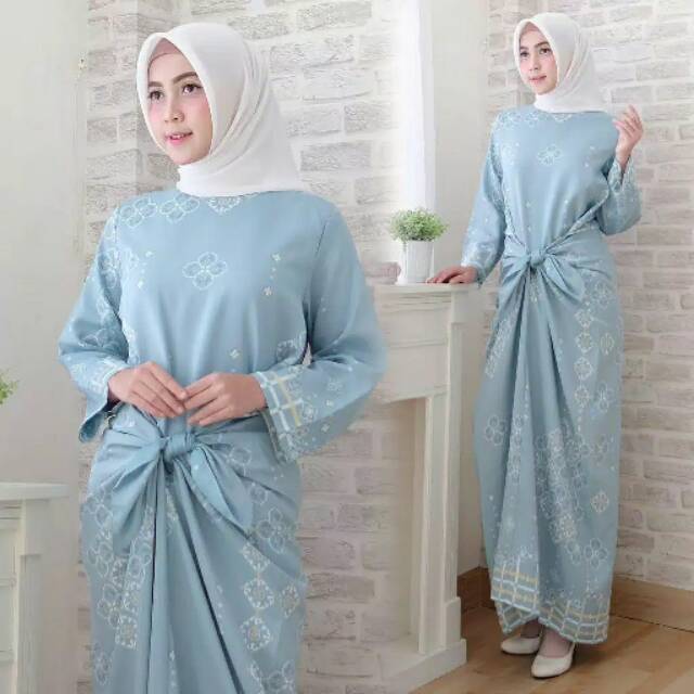 Baju kaftan terbaru model kimono