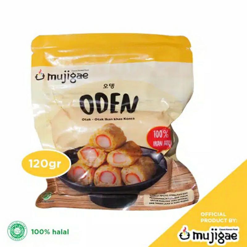 

Mujigae Oden 120gr [ Otak-otak Ikan khas Korea]