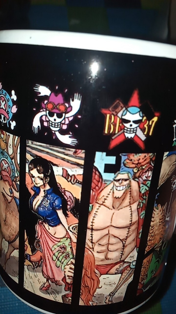 Semaumug Gelas Gift Cangkir Custom Mug Print One Piece Monkey D Luffy Zoro Sabo Asl