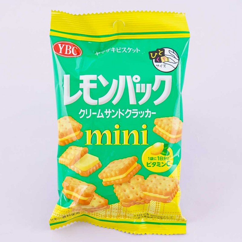 

YBC Mini Lemon Pack Sandwich Biscuit (Bite Size) 45gr. biskuit jepang