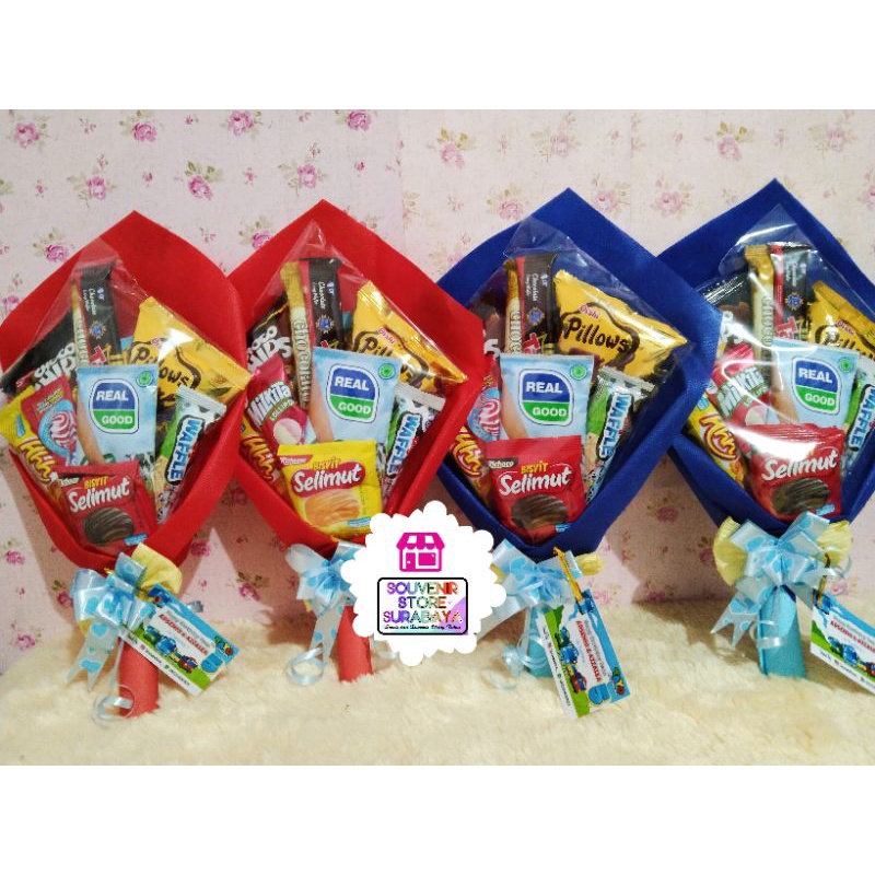 Bucket Snack / Bucket snack Ultah / Bingkisan Ultah Anak / Snack Ulang Tahun / Paket Ultah Surabaya buket milkita