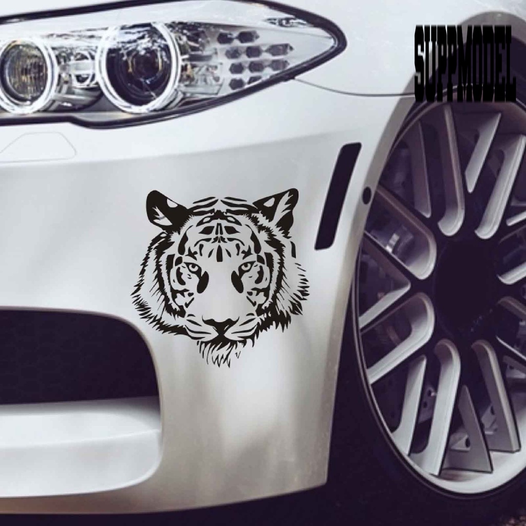 Stiker Decal Motif Harimau Untuk Dekorasi Mobil