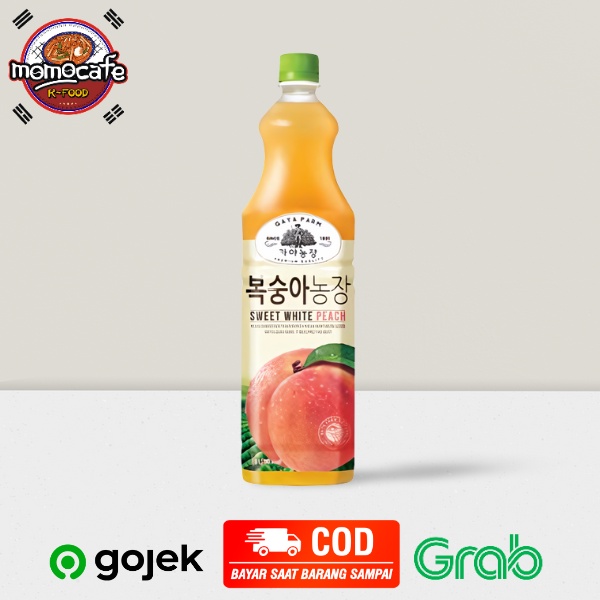 

Gaya Farm White Peach Juice Drink 1.5L - Jus White Peach Made In Korea