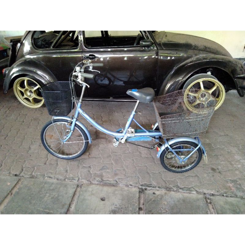 sepeda minion miyata roda tiga sepeda jepang trike bike