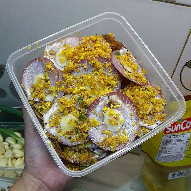 

Scallop sarang telur