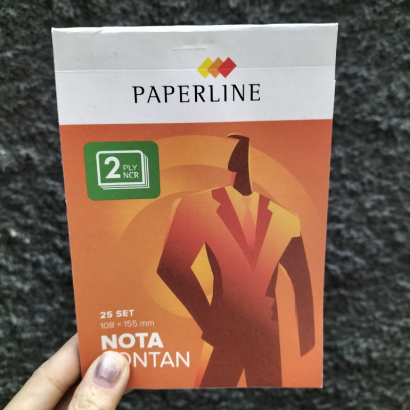 [per satuan] Nota kontan Paperline 2ply