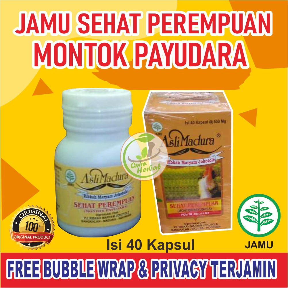 Pembesar Dan Pengencang Payudara Alami Jamu Herbal Montok Payudara Original Ramuan Madura A41 Shopee Indonesia