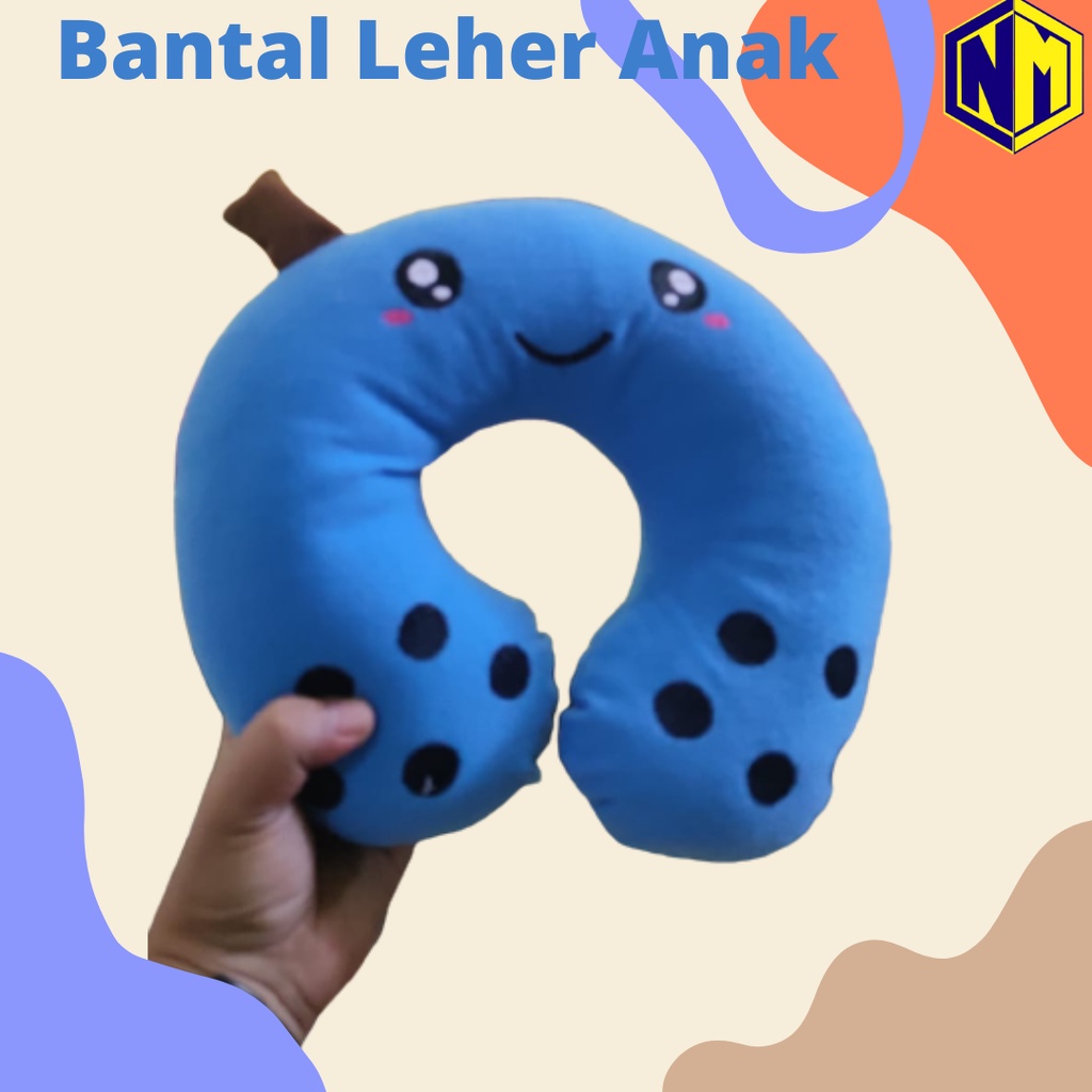 BANTAL LEHER KARAKTER BOBA MILK TEA Bordir bukan sablon