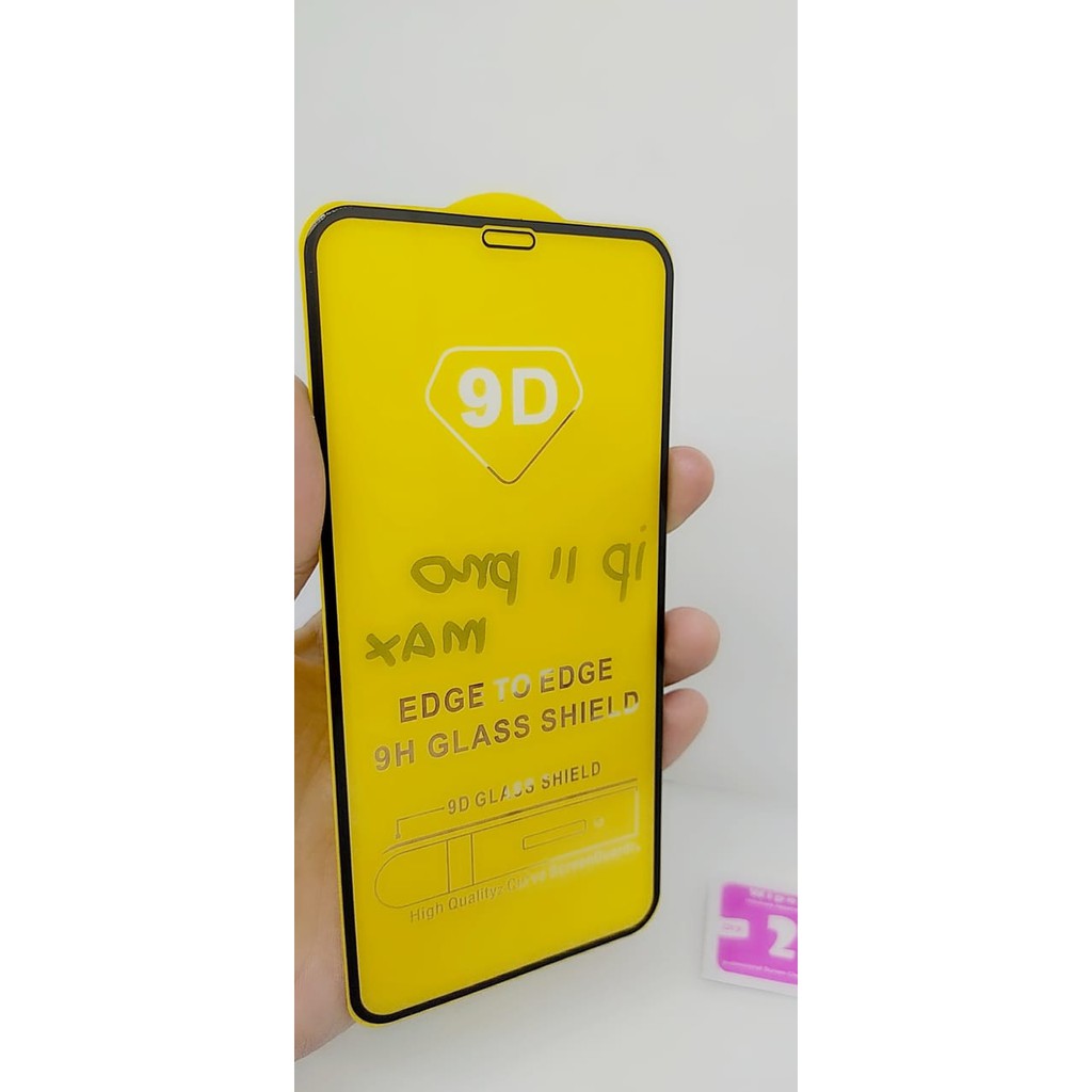 KOREAN Tempered Glass FULL LEM iPhone 11 Pro Max 6.5 inchi FULL SCREEN Guard A2218 A2161 A2220