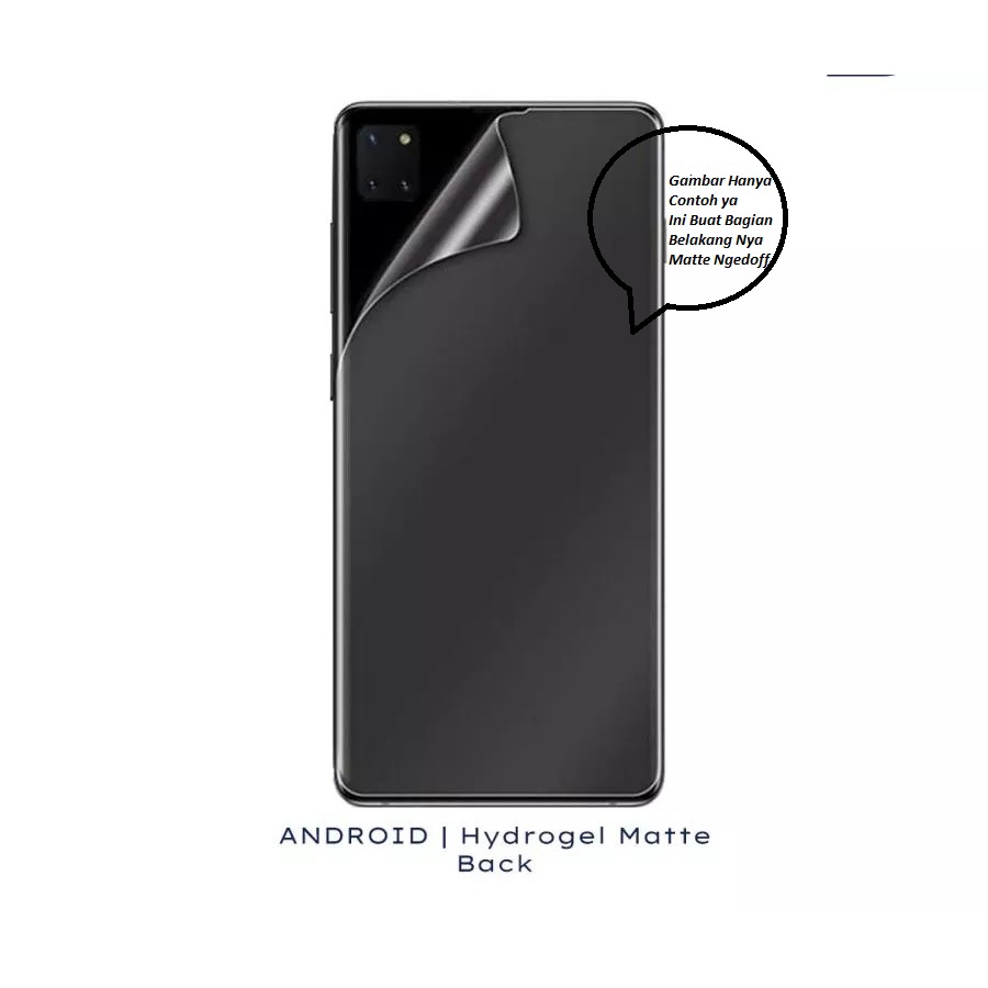 (New Seller) Hydrogel AG SAMSUNG A7-2018 A9-2018 A8Star A9-Star A9PRO C9-PRO A8 A8+ A6 A6+ A720-2017 A710 A7 A520 A510-2016 A5 A320 A310 A3 Hidrogel Black AG AntiGlare/Jelly Anti Minyak=OIL-OILS-Matte Doff/Hitam Mate Ngedoff/Tidak Ber CAP JARI Tangan Plus