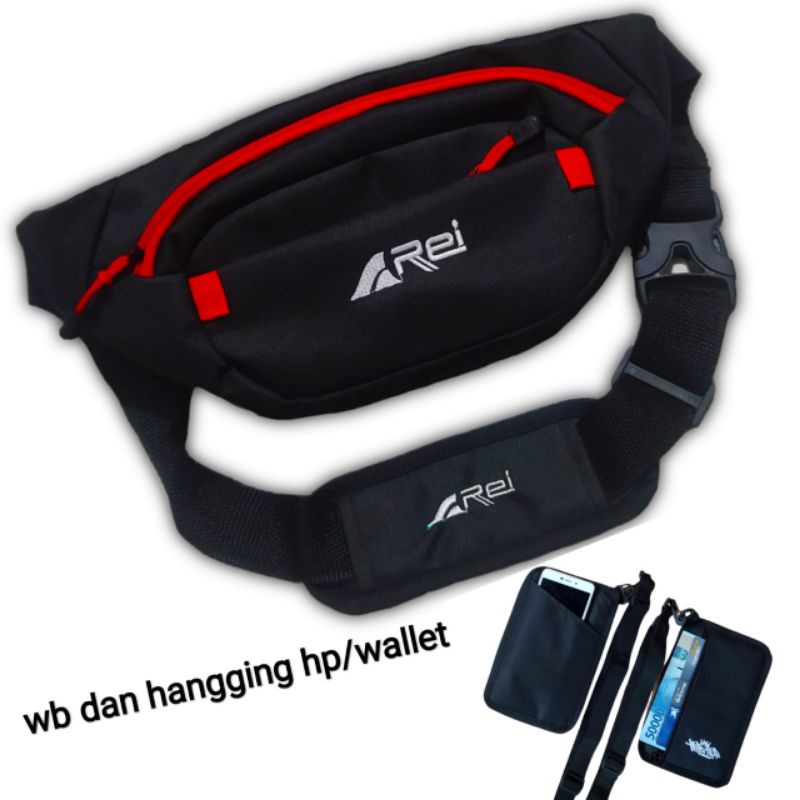 WAISTBAG DnZ TAS PINGGANG DAN TAS SELEMPANG BAHU PRIA