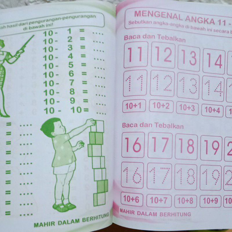 Buku Mahir Dalam Berhitung Metode Aktif Cepat Tepat Cermat