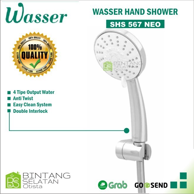 WASSER HAND SHOWER SHS 567 NEO  SHOWER MANDI WASSER SHS567