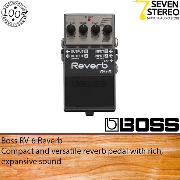 Boss RV-6 RV6 Digital Reverb