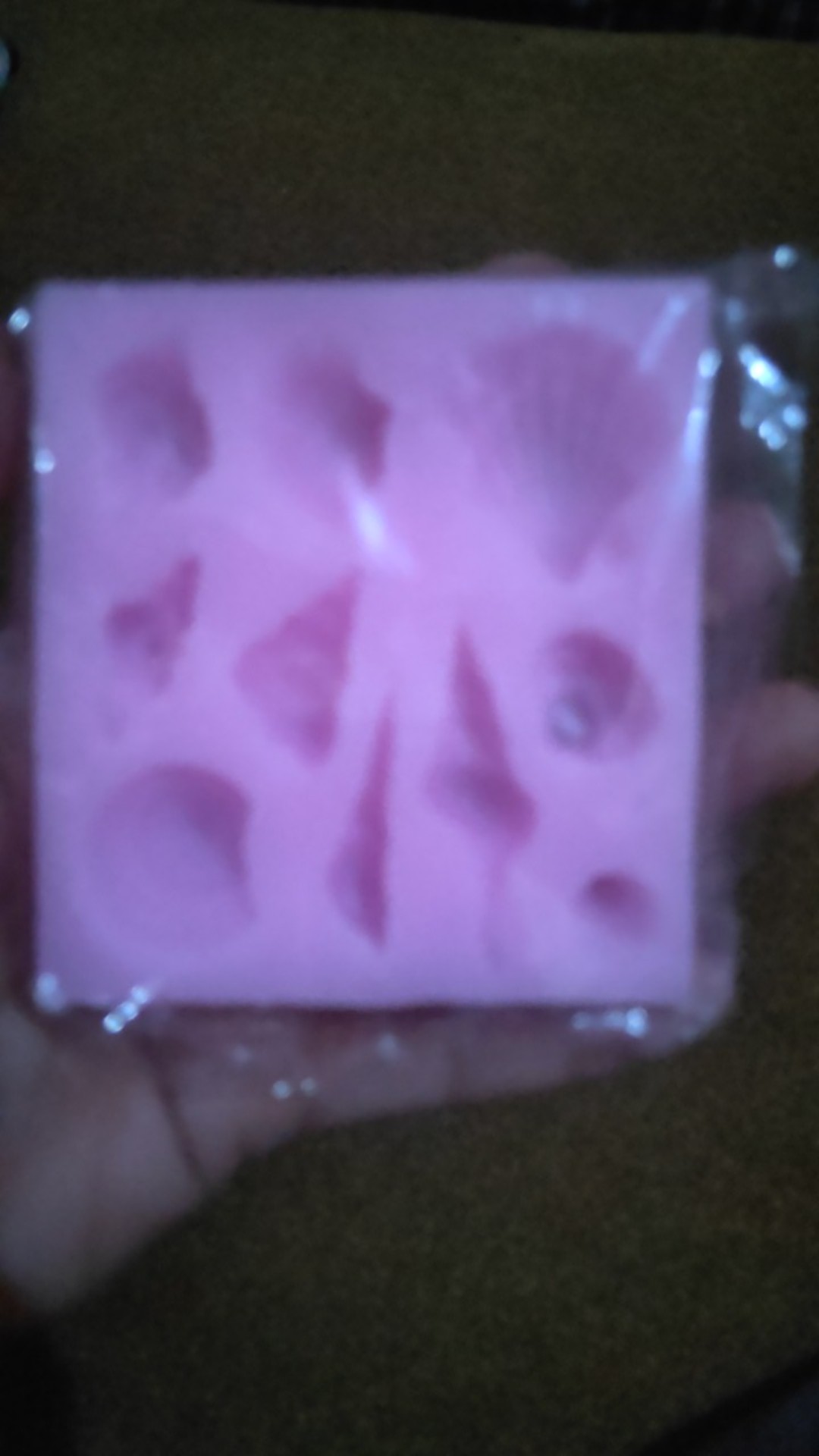 Cetakan Fondant / Cokelat / Kue / Permen / Sabun Bentuk Kerang 3d Bahan Silikon