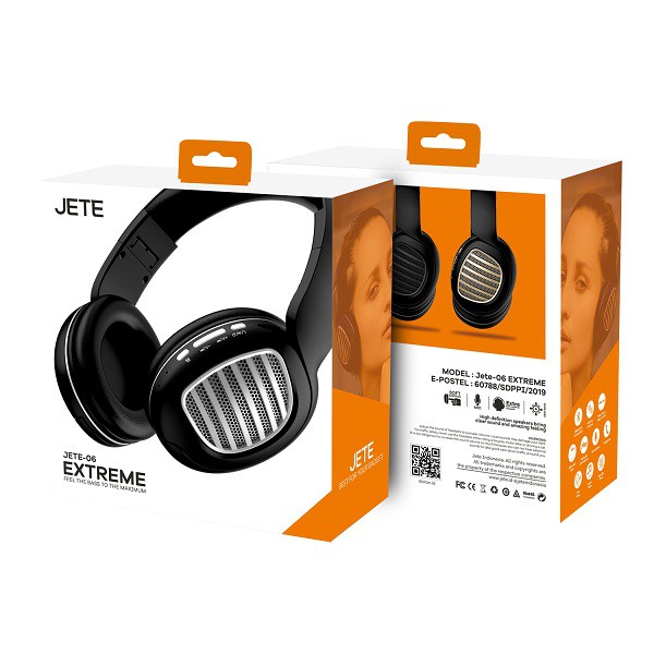 Headset Headphone Bluetooth JETE Extreme - Garansi 2 Tahun