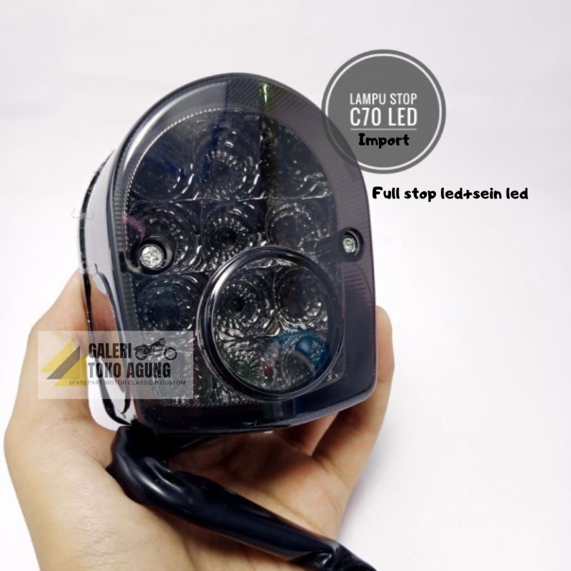 stoplamp c70 LED lampu belakang lampu rem honda c70 LED