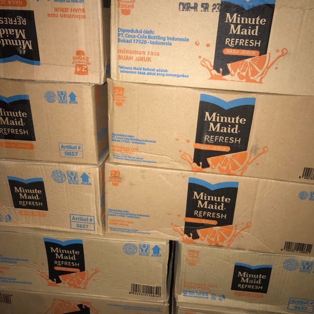 Minute maid cup 296ml