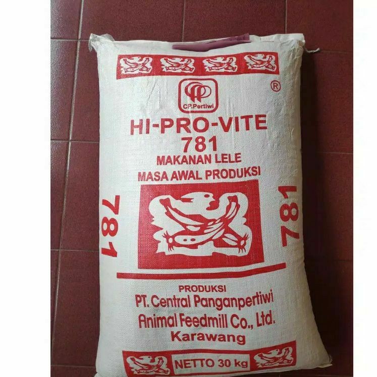 pakan ikan lele 781 500gram