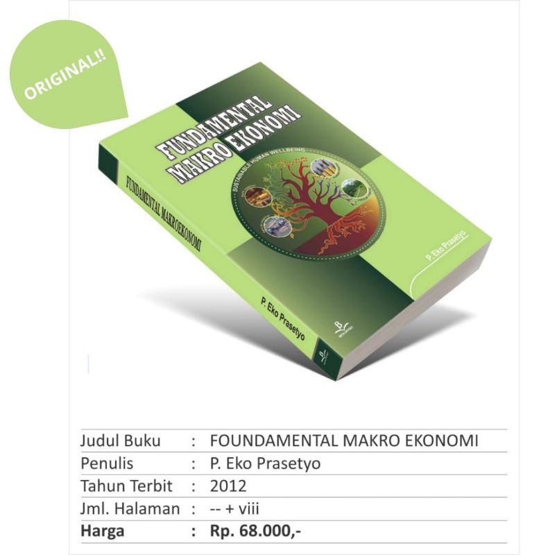 Jual BUKU EKONOMI // FUNDAMENTAL MAKROEKONOMI (ORIGINAL) | Shopee Indonesia