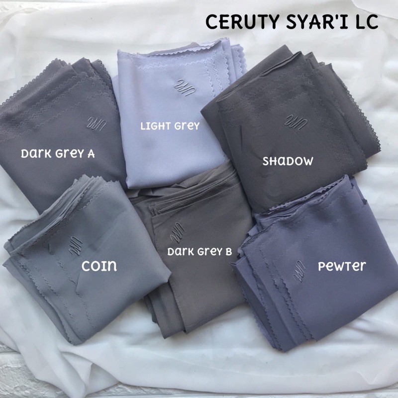 [BISA COD] CREPE SYARI LC UMAMA SCARF / HIJAB JILBAB SEGIEMPAT DIAMOND SYARI LASER CUT