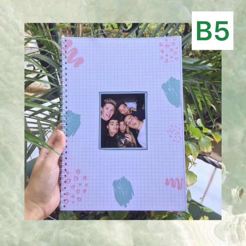 

Notebook Spiral One Direction B5 isi 50 Lembar | Notebook 1D Lucu