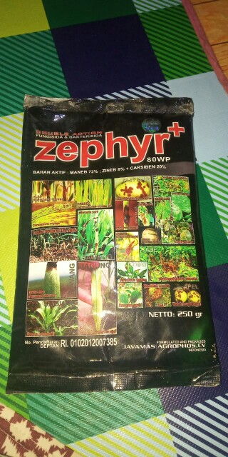 Fungisida Bakterisida Zephyr Pengendali Patek Blas Potong Leher Dobel Bahan Aktif Zepir Sepir
