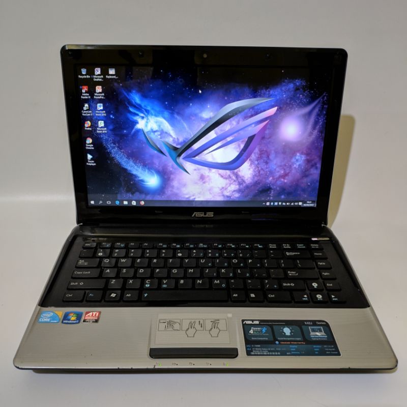 laptop gaming/editing 3D asus K42J - core i7 8core - ram 8gb - ssd 512gb vga amd radeon Hd